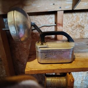 Silver Industrial Lantern